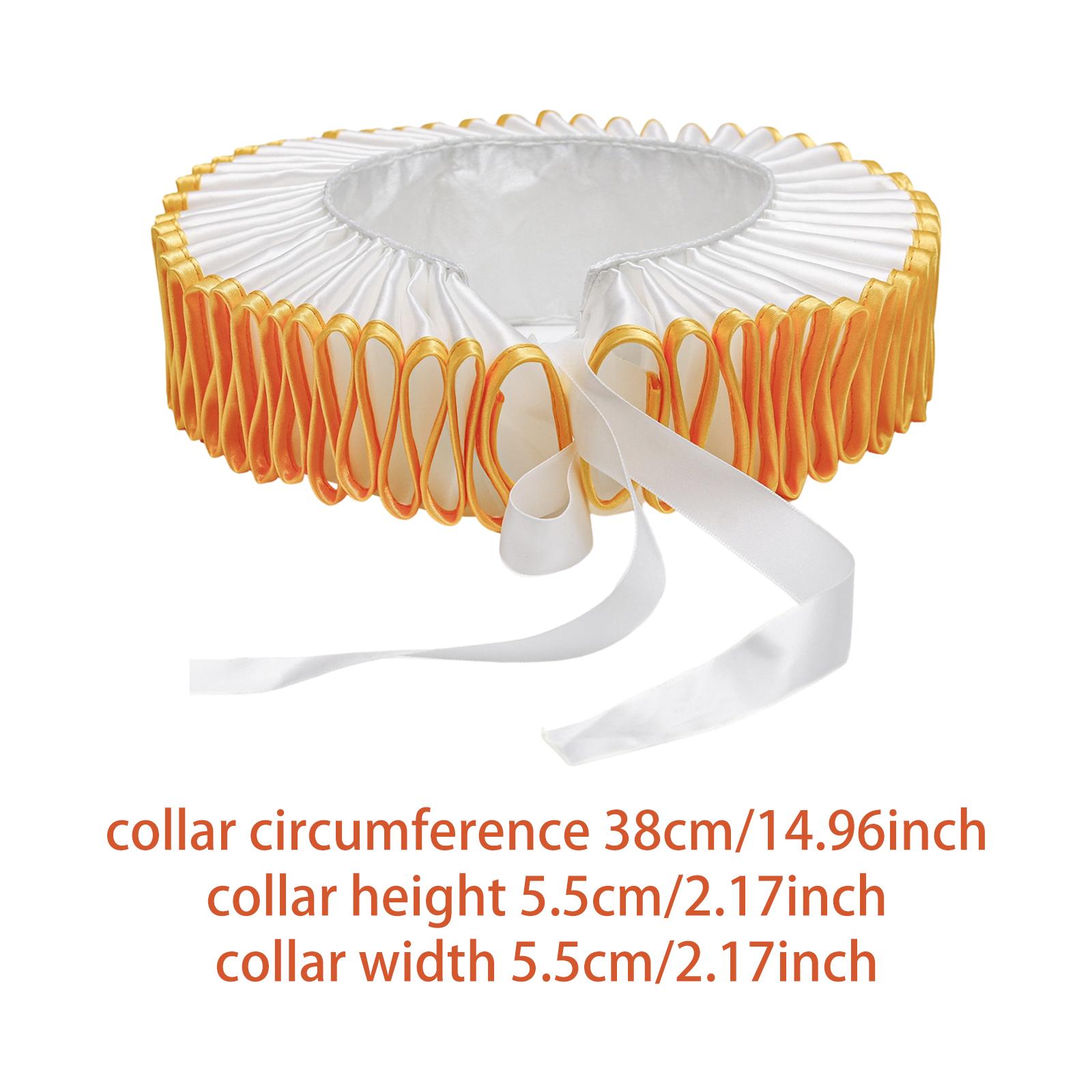 Necklaces - Halloween Clown Collar Polyester Ruffle Neck