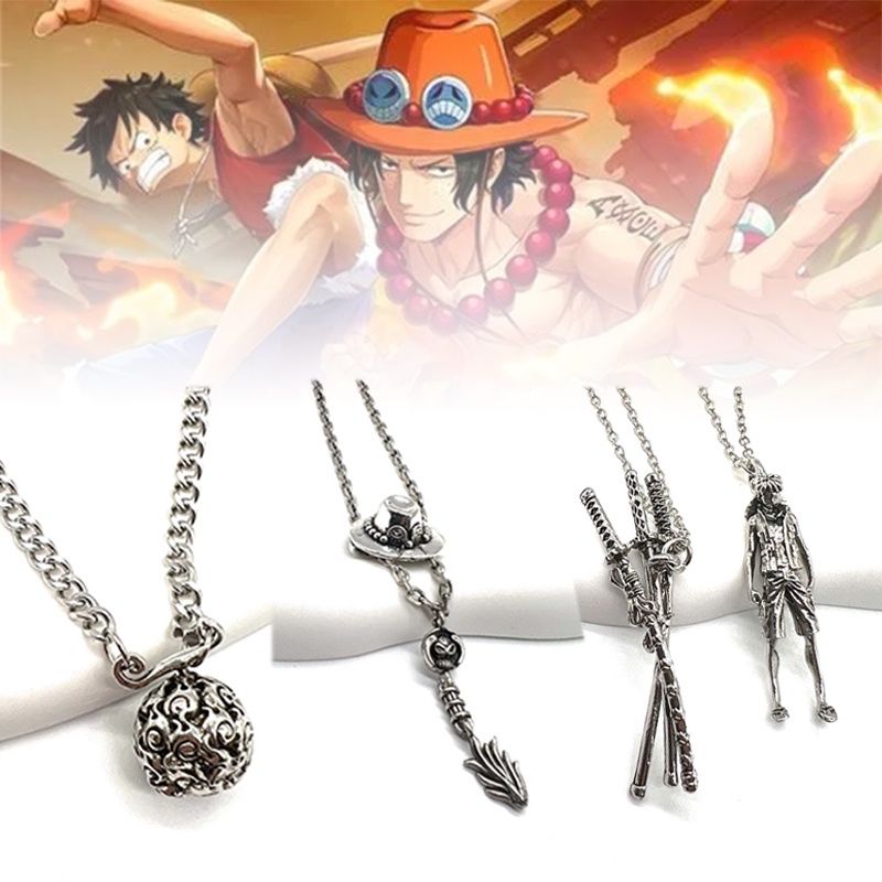 Anime Pendant Necklace - One Piece Roronoa Zoro Shusui Cartoon