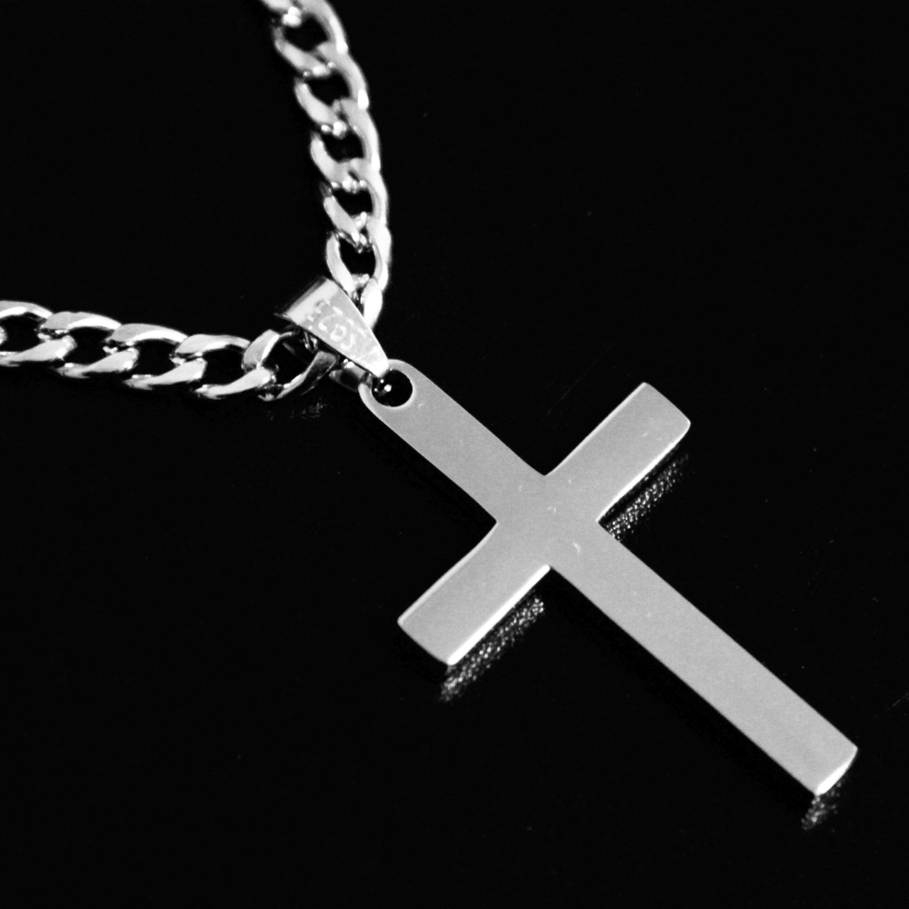 925 Sterling Silver Cross Neck - 925 Sterling Silver Chain Necklace Men ulasan dan harga