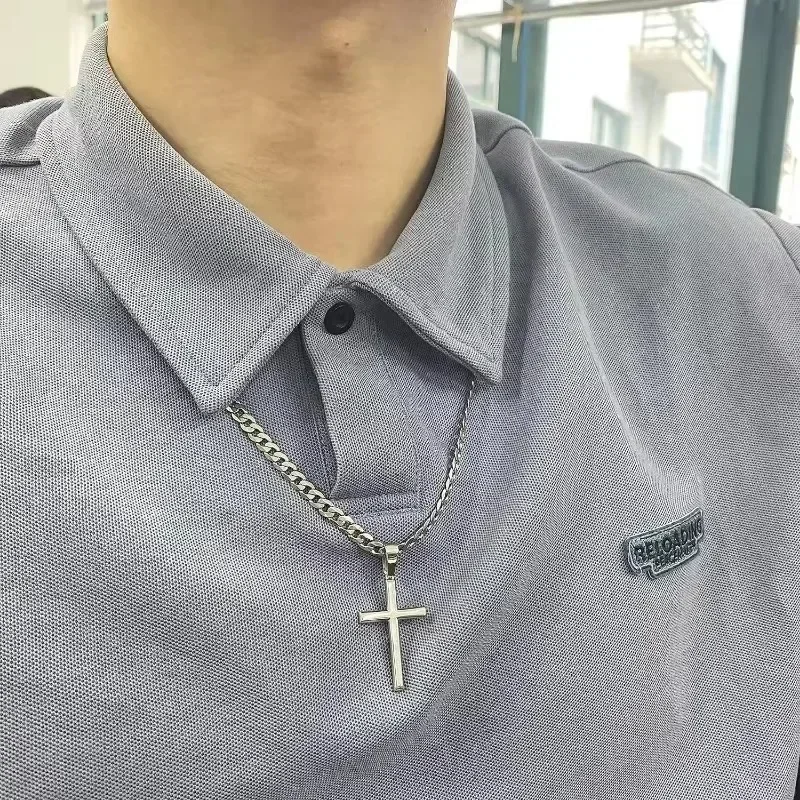 925 Sterling Silver Cross Neck - 925 Sterling Silver Chain Necklace Men ulasan dan harga