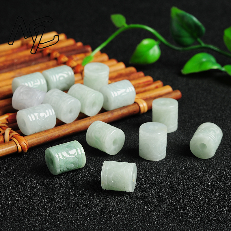 5Pcs Natural Burmese A Grade J - Bracelets ulasan dan harga