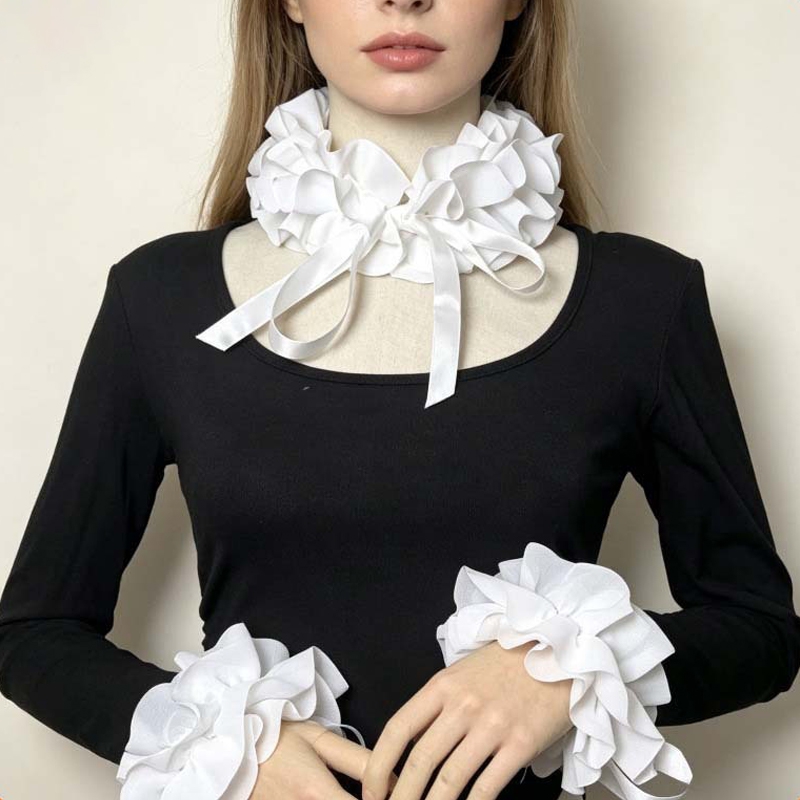 Detachable Fake Collar Layered - Necklaces ulasan dan harga