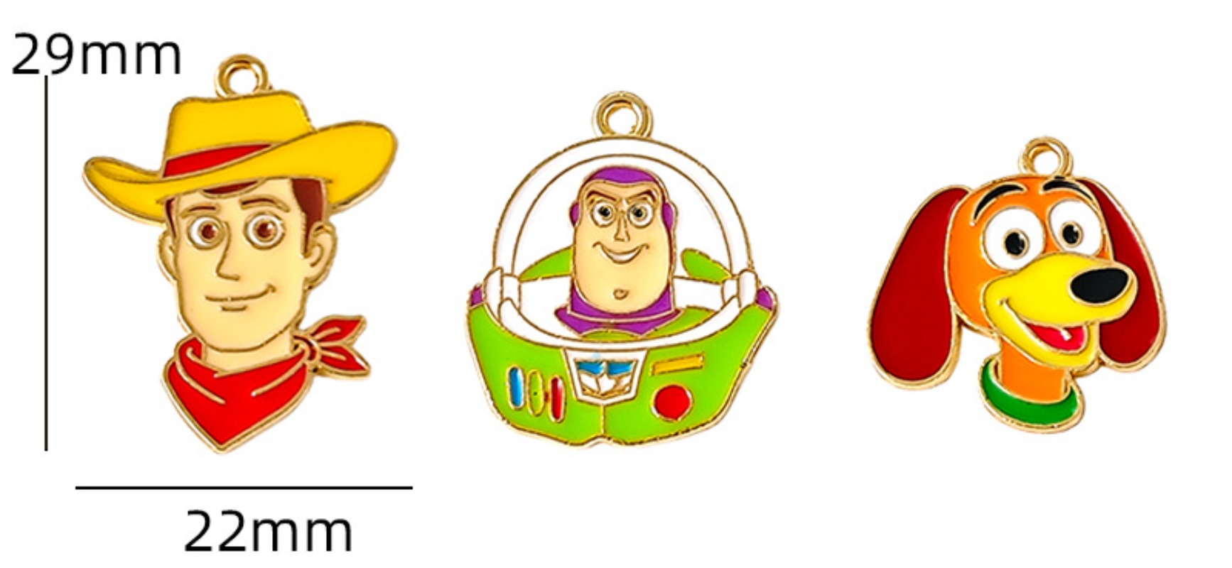 Cartoon Anime Toy Story Buzz L - Anime Pendant Necklace ulasan dan harga