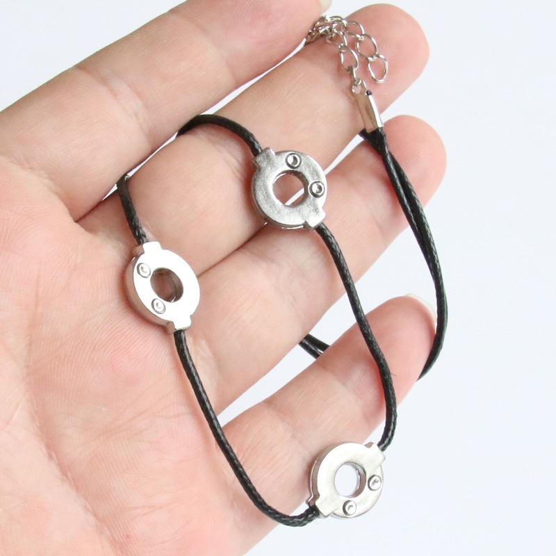 Cosplay Itachi Round Rope Neck - Anime Pendant Necklace ulasan dan harga