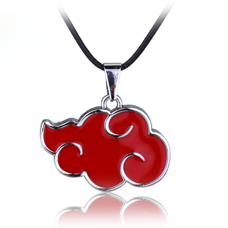 Cosplay Itachi Round Rope Neck - Anime Pendant Necklace ulasan dan harga