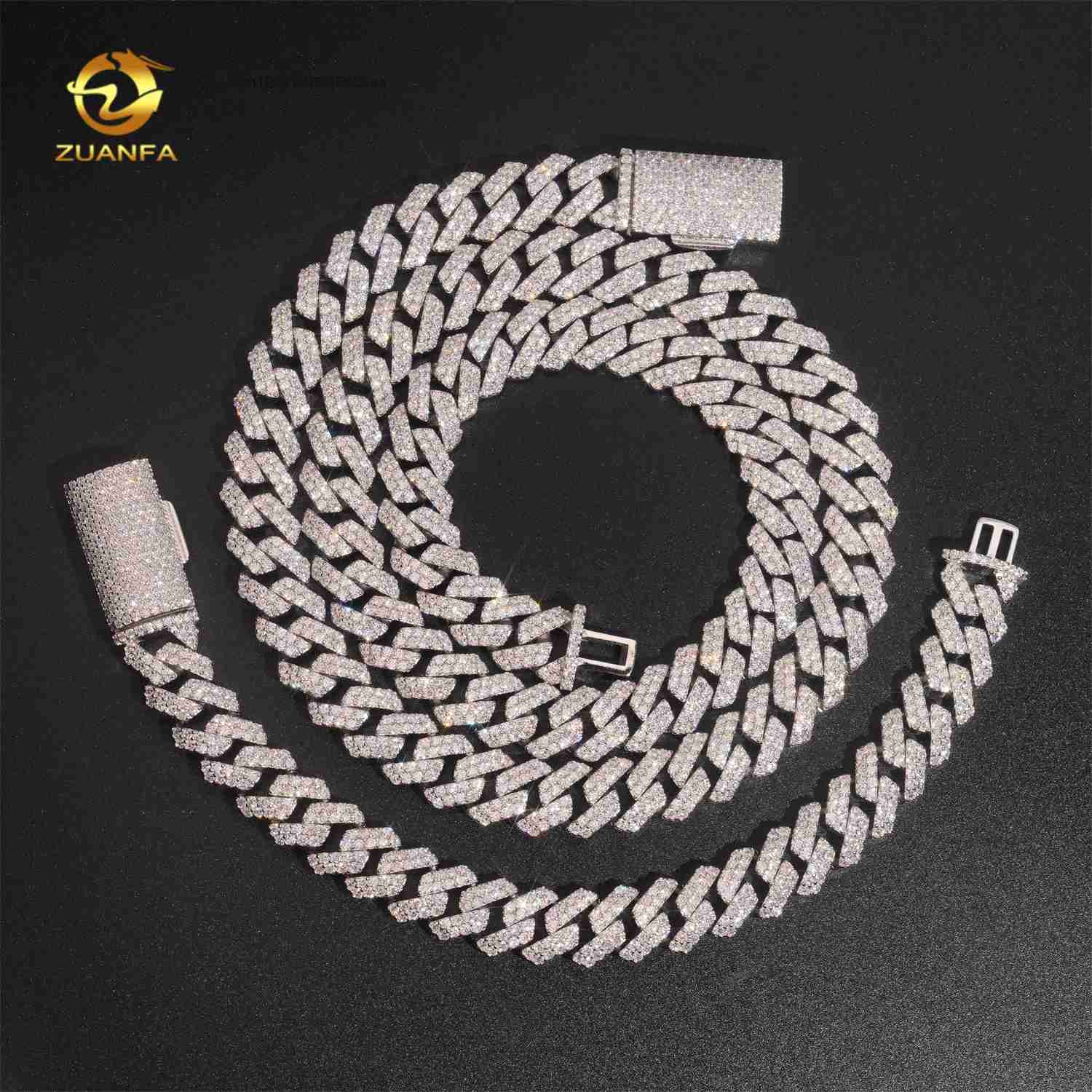 to Ready Ship Iced Out 12mm 2  - Cuban Link Chain 12Mm ulasan dan harga
