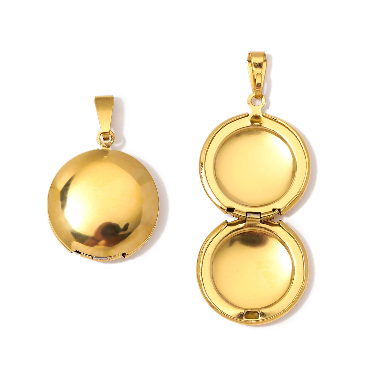 3pcs/Lot Wholesale Stainless S - Heart Locket Necklace Photo ulasan dan harga