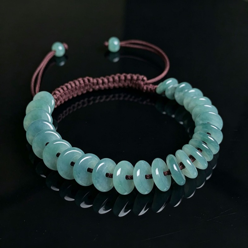 Natural A Grade Jadeite Peace  - Bracelets ulasan dan harga