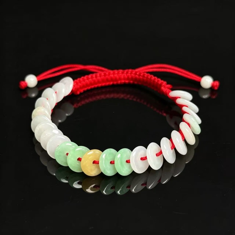 Natural A Grade Jadeite Peace  - Bracelets ulasan dan harga