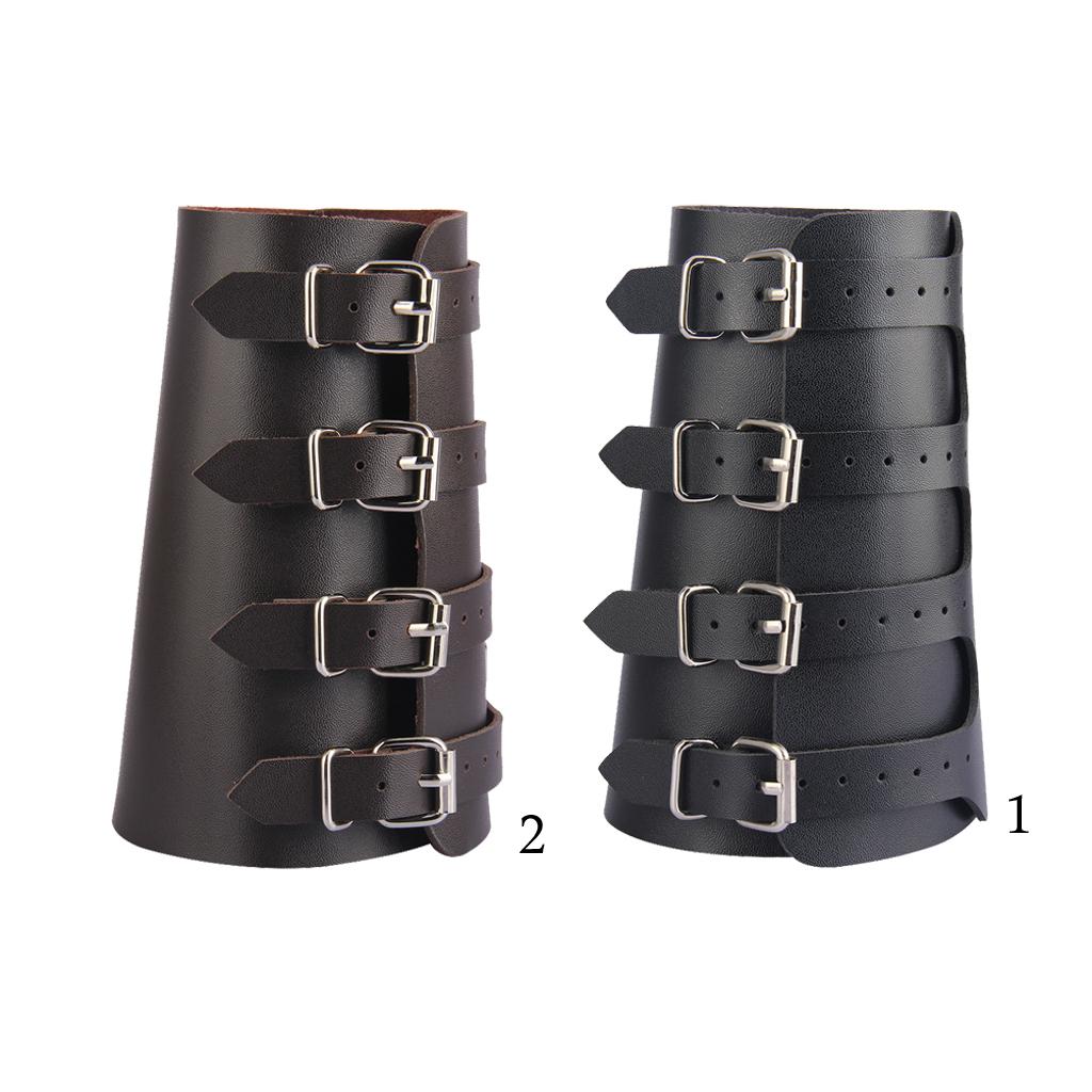 Adjustable Leather Arm Cuff Wr - Bracelets ulasan dan harga