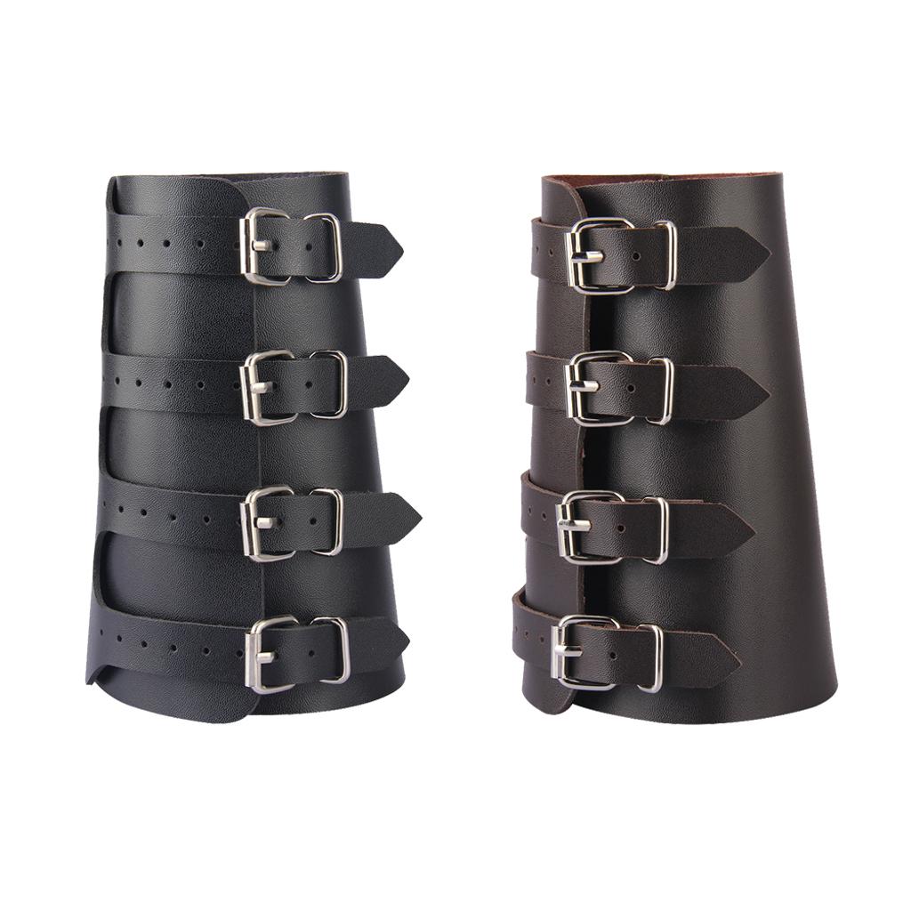 Adjustable Leather Arm Cuff Wr - Bracelets ulasan dan harga