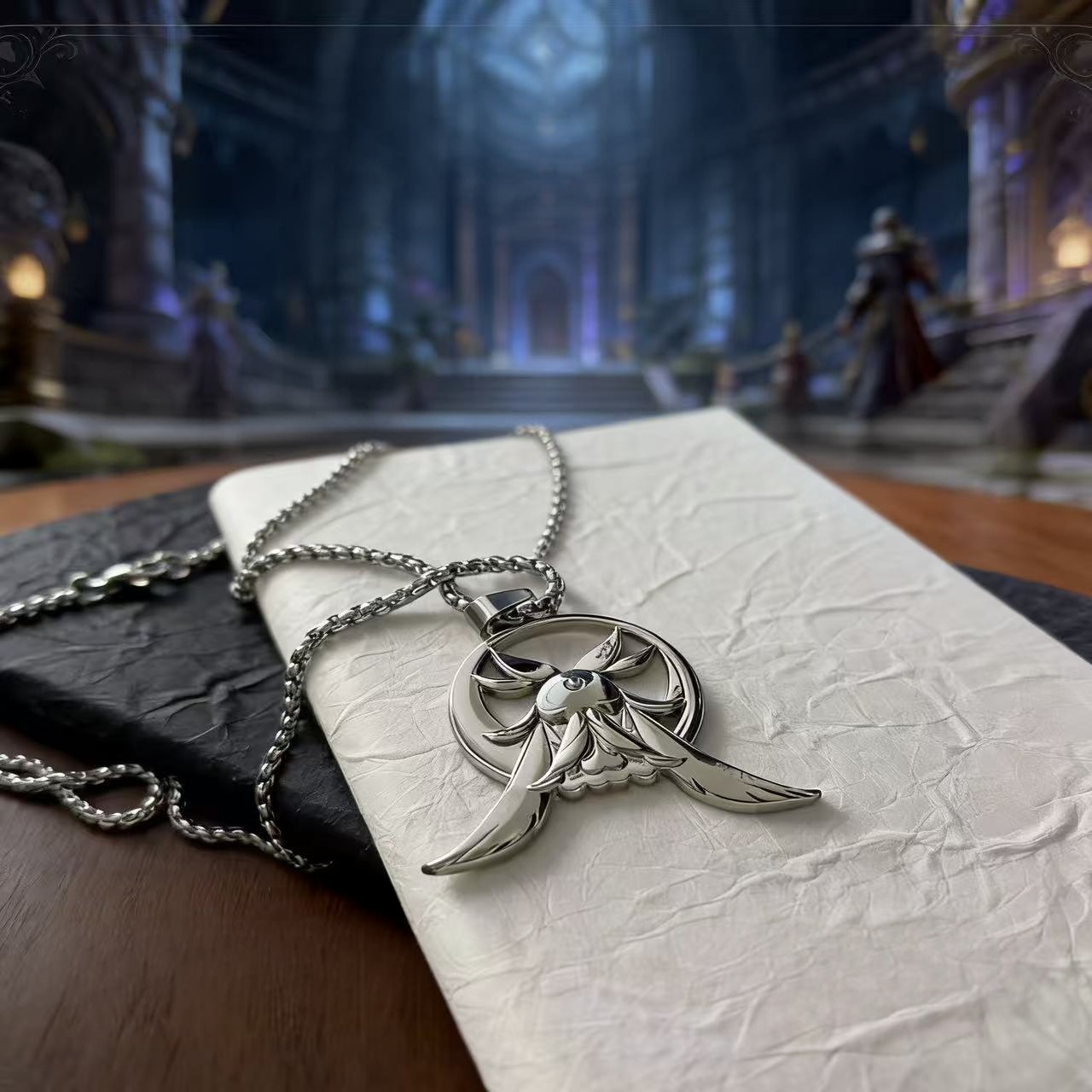 Game Genshin Impact Columbina  - Anime Pendant Necklace ulasan dan harga