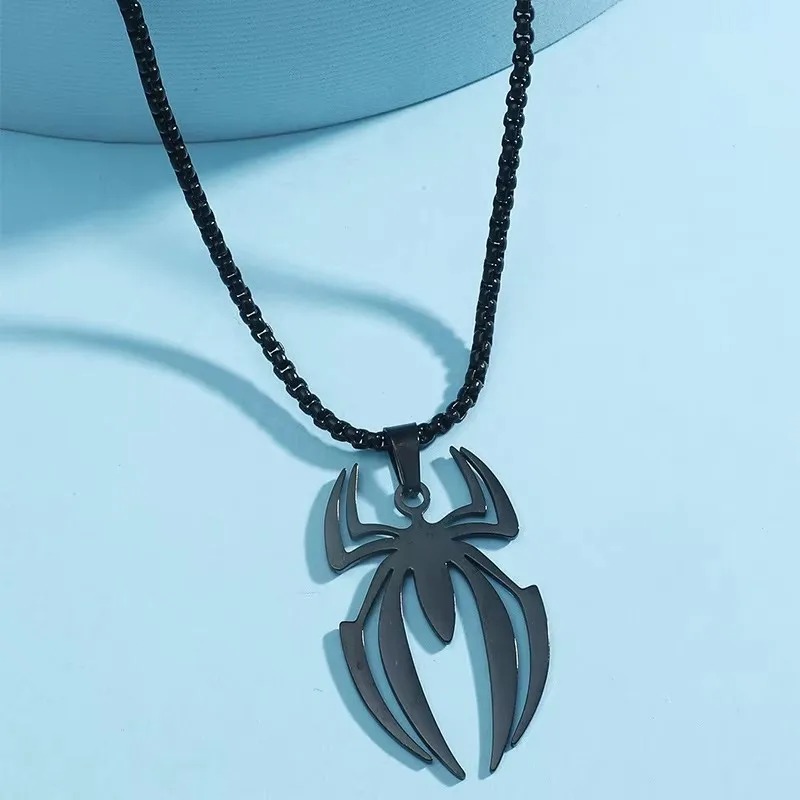 Gothic Spider Shape Necklace S - Anime Pendant Necklace ulasan dan harga