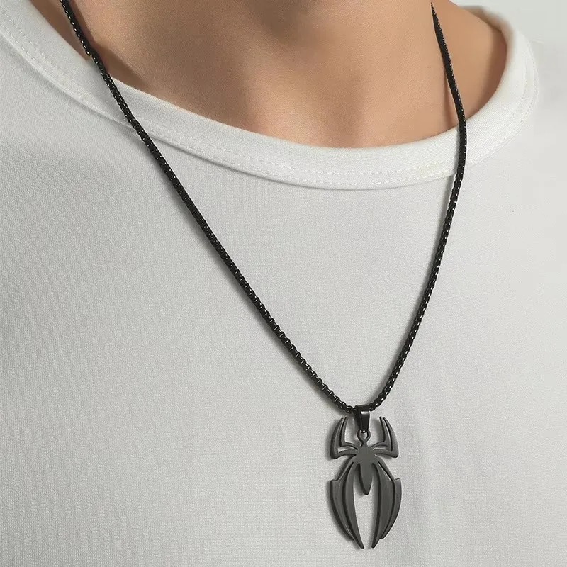 Gothic Spider Shape Necklace S - Anime Pendant Necklace ulasan dan harga